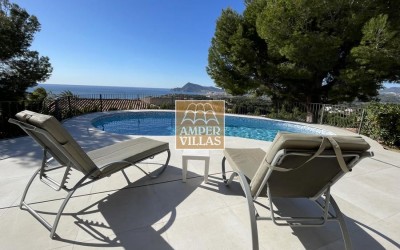 Holiday villa with sea views in Costa Blanca Altea (REF 176)